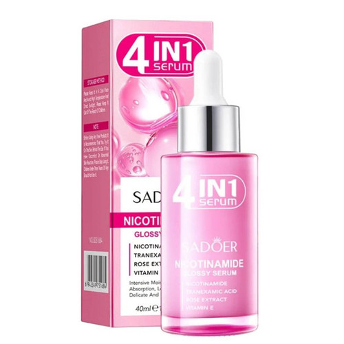 سرم ضدلک سادور مدل Nicotinamide 4 in 1 مناسب برای انواع پوست حجم 40 میلی لیتر