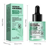 سرم ضد جوش و روشن کننده سادور مدل ANTI-ACNE مناسب برای پوستهای آکنهای حجم 30 میلیلیتر