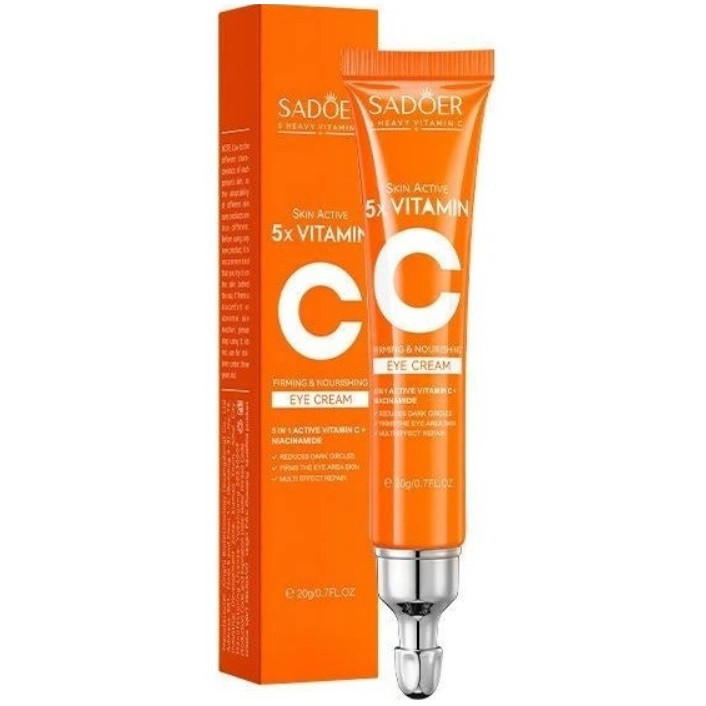 کرم دور چشم روز و شب سادور مدل Vitamin C 5X وزن 20 گرم