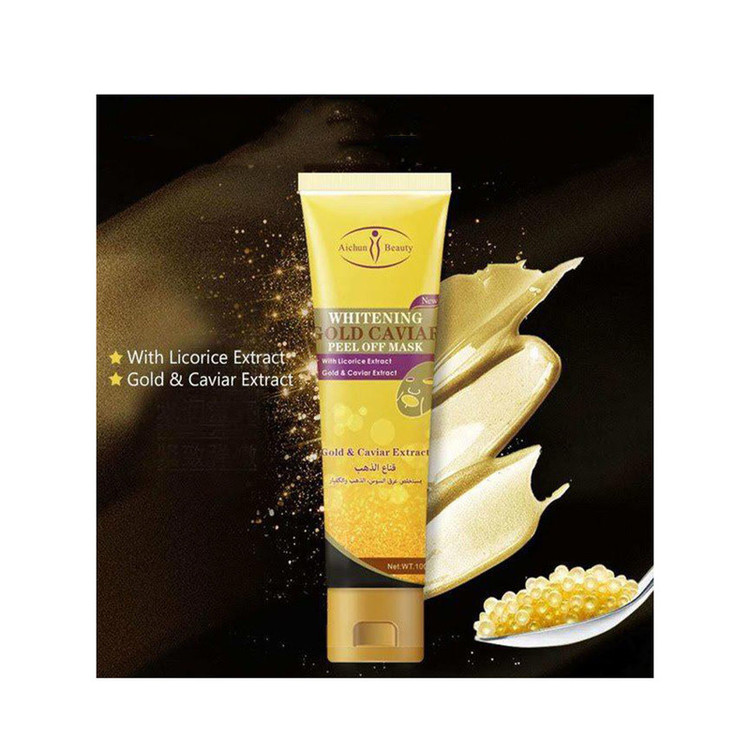ماسک صورت ایچون بیوتی مدل GOLD CAVIAR حجم 120 میلی لیتر
