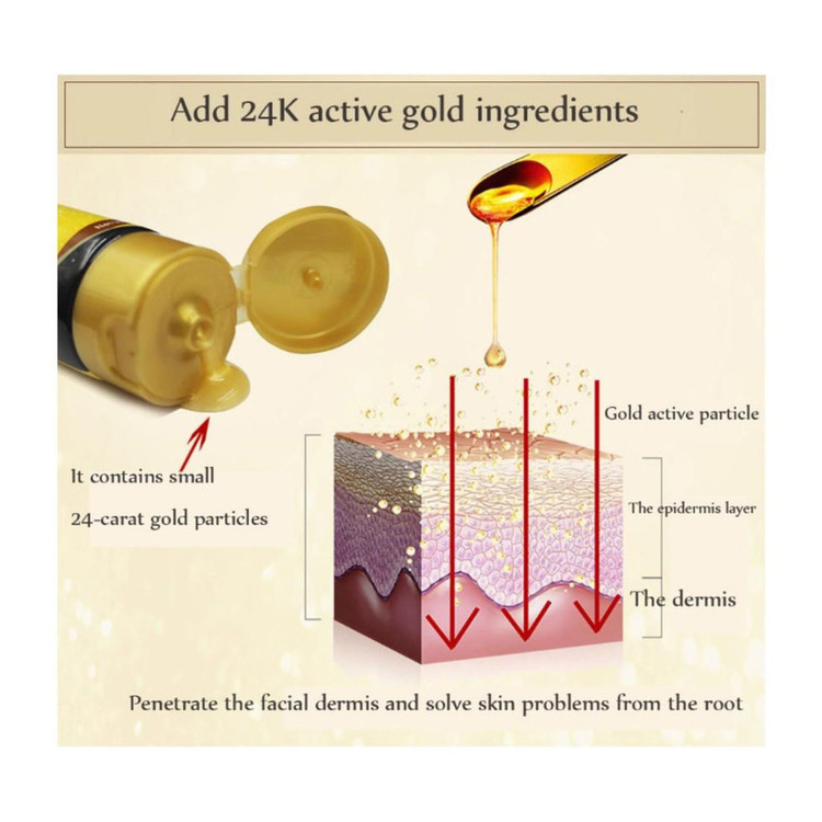 ماسک صورت ایچون بیوتی مدل GOLD CAVIAR حجم 120 میلی لیتر